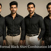 Best Black Shirt Combination Ideas for Men