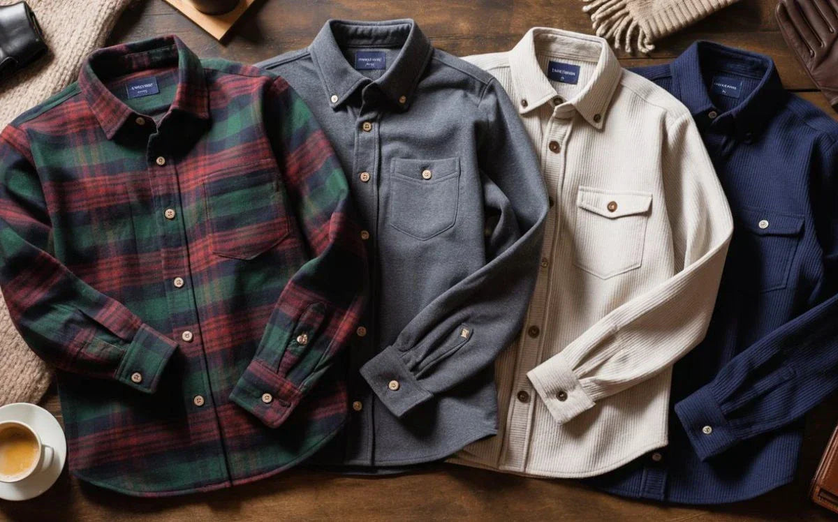 Best Winter Shirts for Men: Stay Warm & Stylish This Season Best Winter Shirts for Men