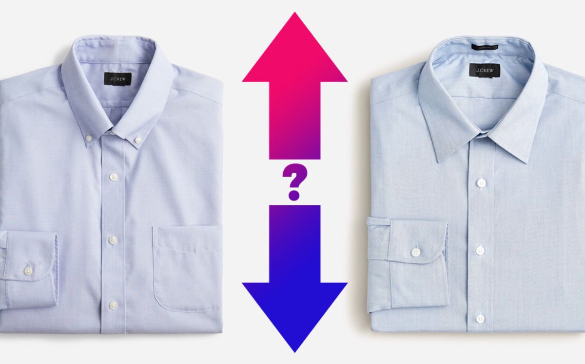 Button Up Shirt vs Button Down Shirt: Know the Difference Button Up Shirt vs Button Down Shirt