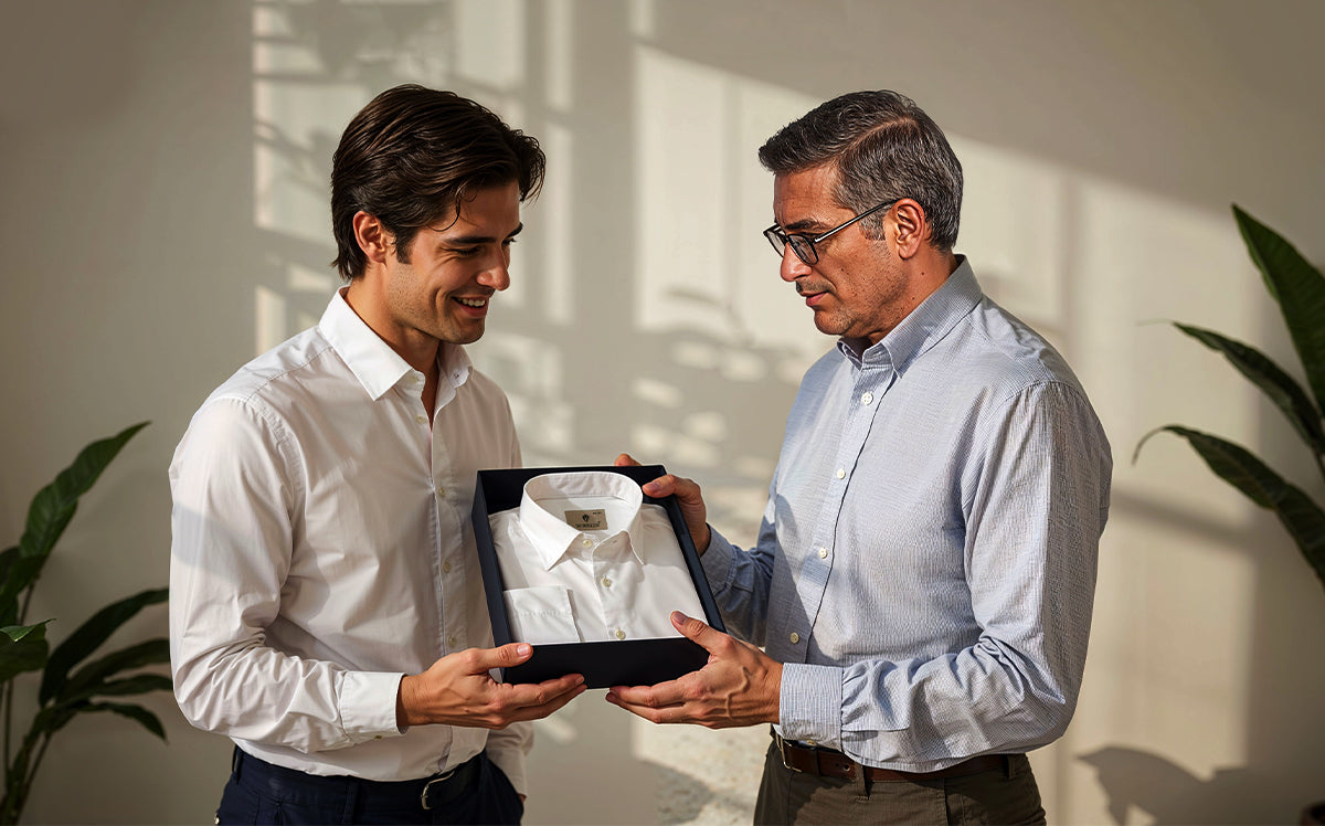 Stepping Into Adulthood, Stepping Into Dad's Shirt Stepping Into Adulthood, Stepping Into Dad's Shirt