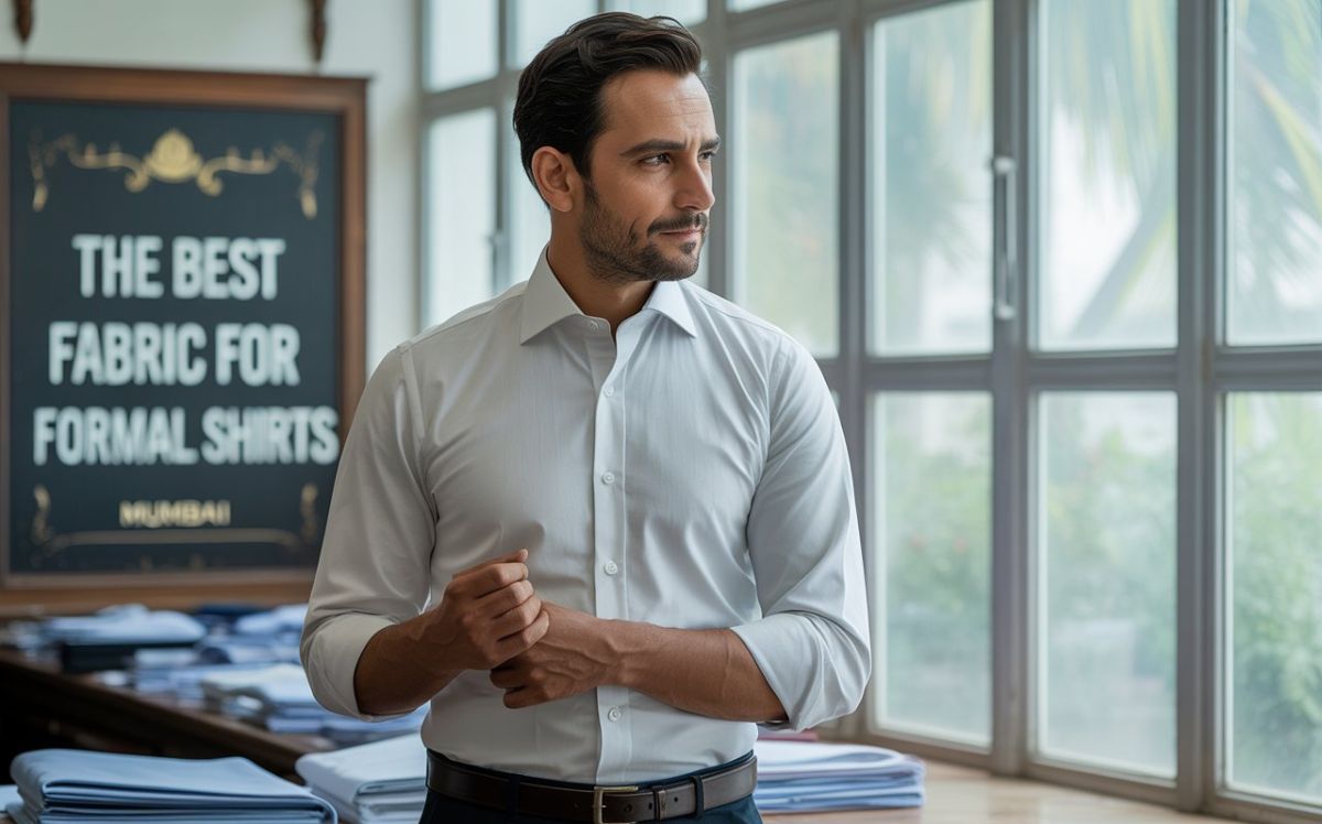 The Best Fabric for Formal Shirts for Men in India Best Fabric for Formal Shirts for Men