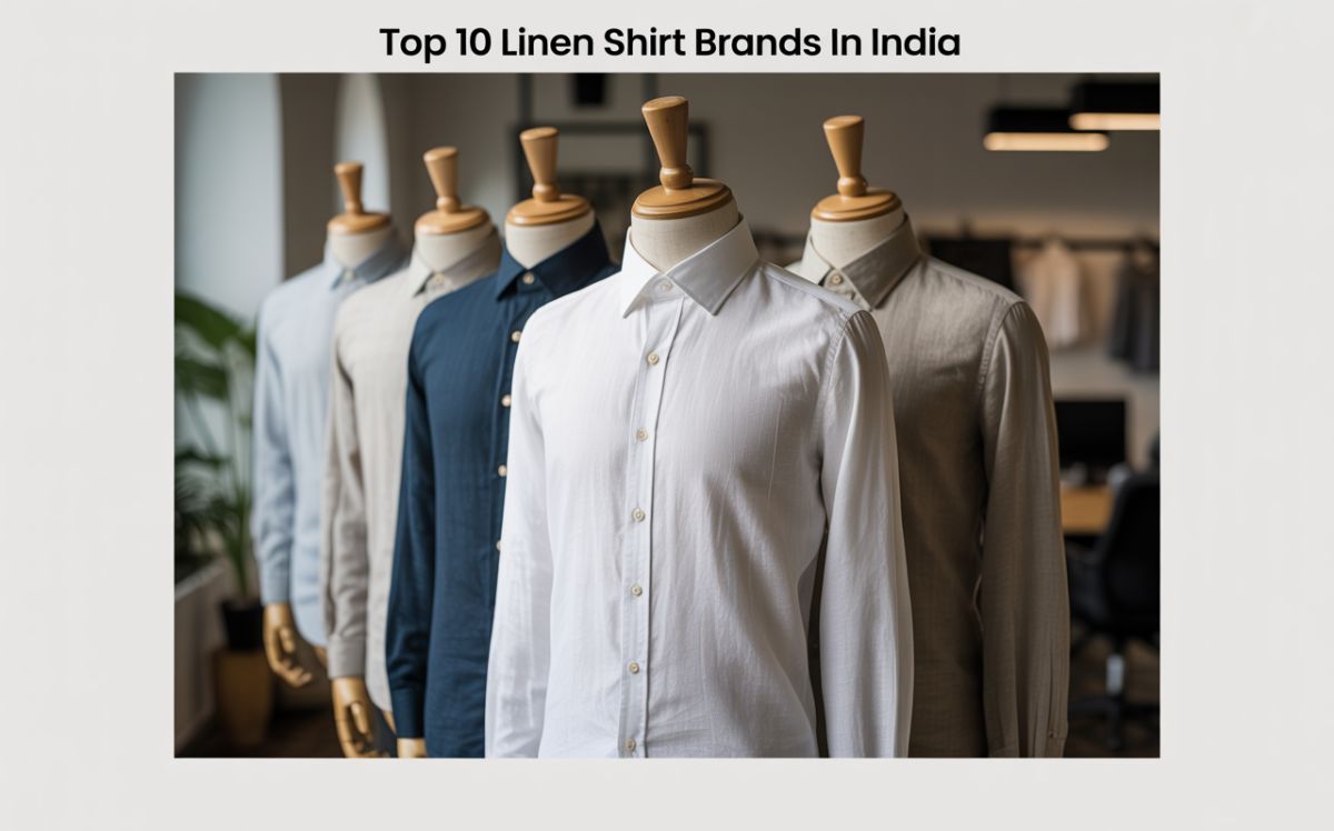 Top 10 Linen Shirt Brands in India Top 10 Linen Shirt Brands in India