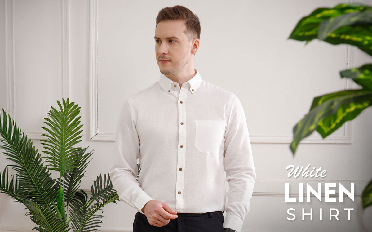 White Linen Shirt Combinations for Casual and Formal Looks White Linen Shirt Combinations