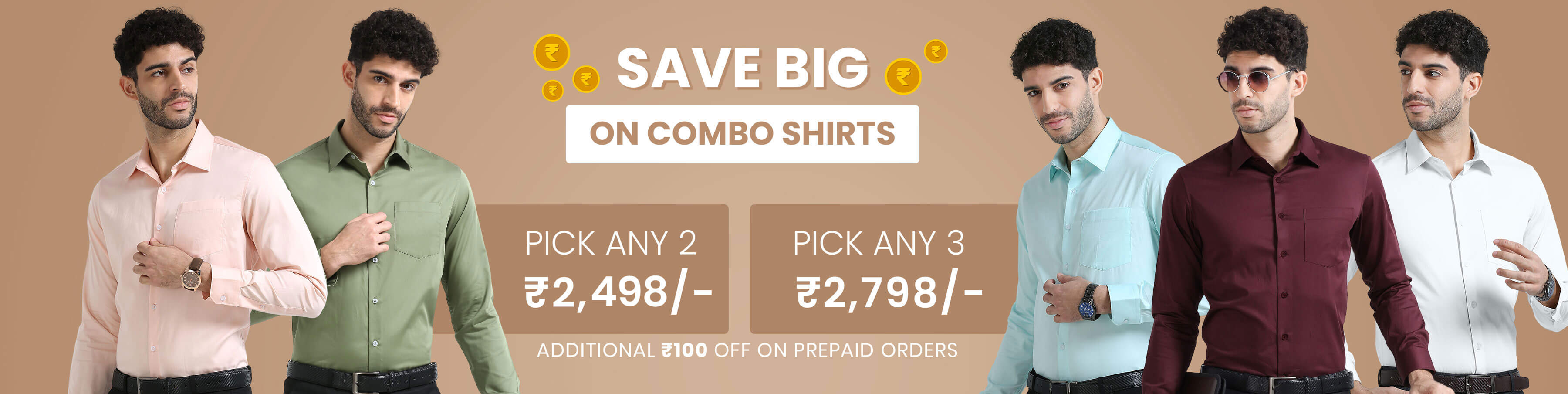 Combo Shirts for Men