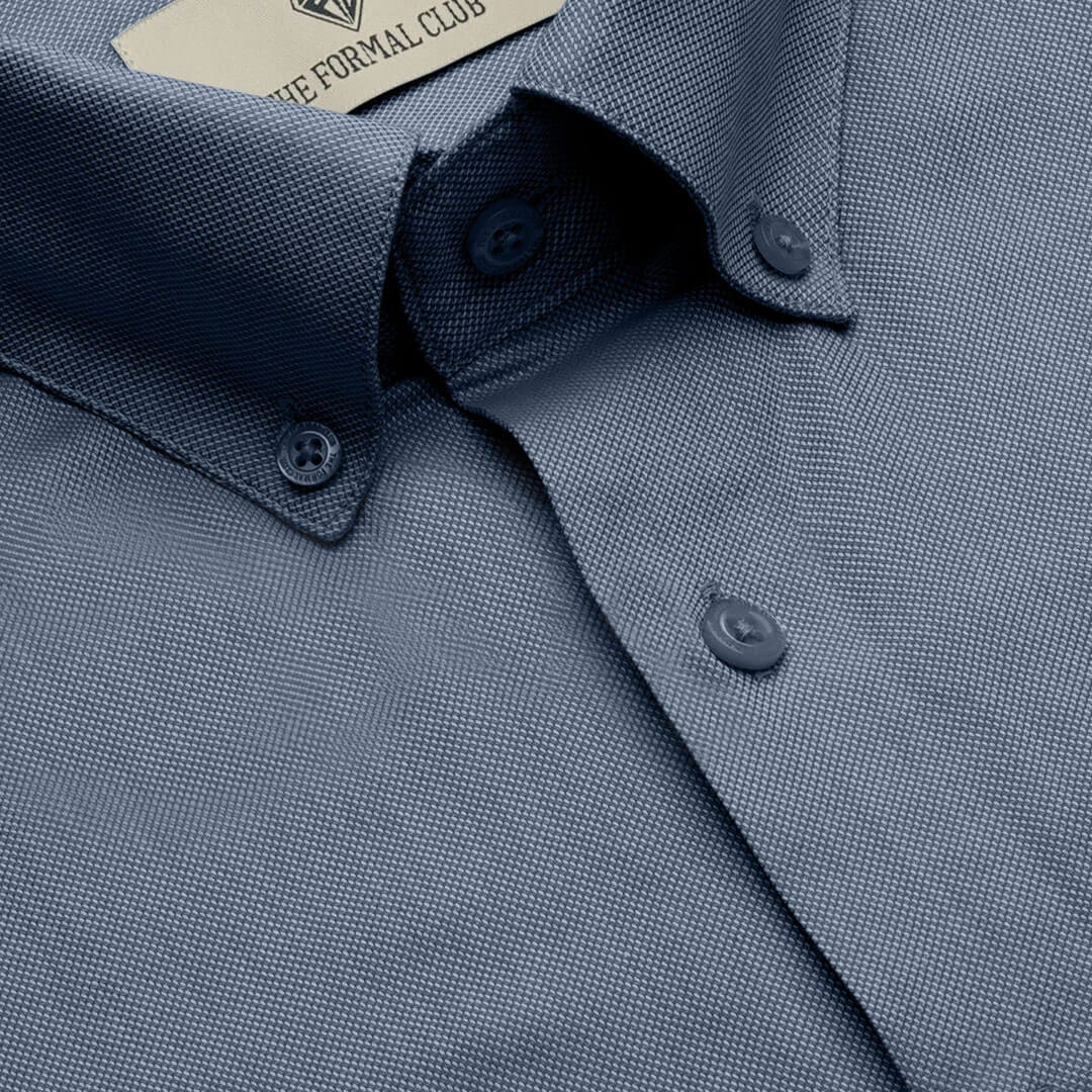 Royal Oxford Dobby Shirt in Midnight Blue Royal Oxford Dobby Shirt in Midnight Blue