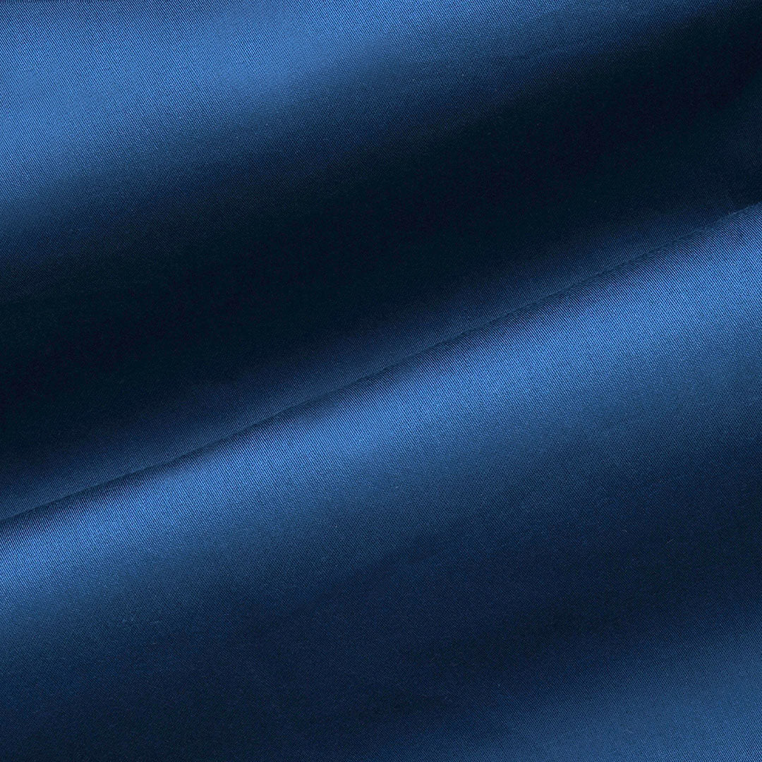 Cambridge Giza Cotton Shirt In Slate Blue Cambridge Giza Cotton Shirt In Slate Blue