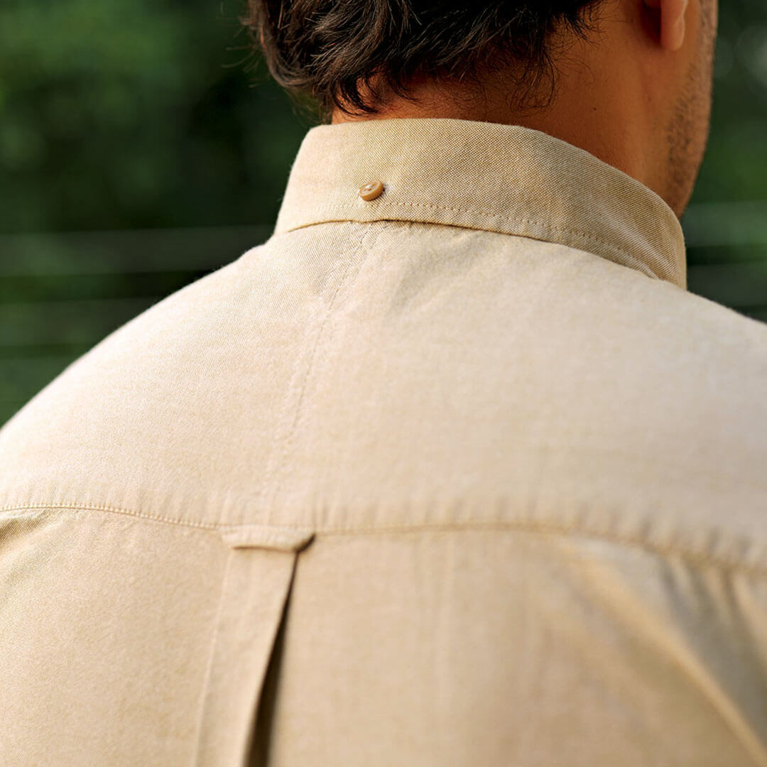 Regal Oxford Solid shirt in Almond Regal Oxford Solid shirt in Almond