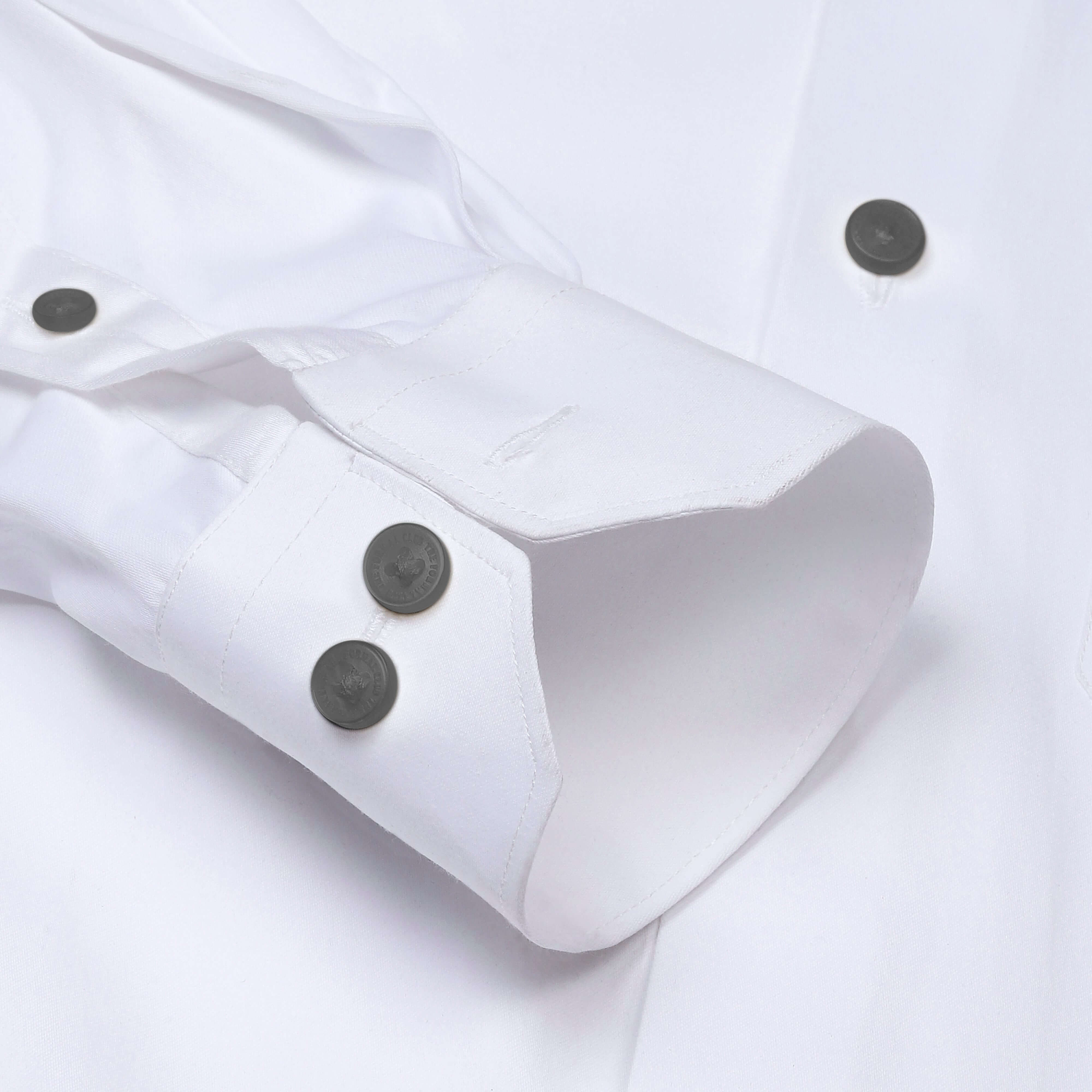 Sura Classic Full Sleeves Solid Shirt in White Men’s white office wear shirt full sleeves By TFC