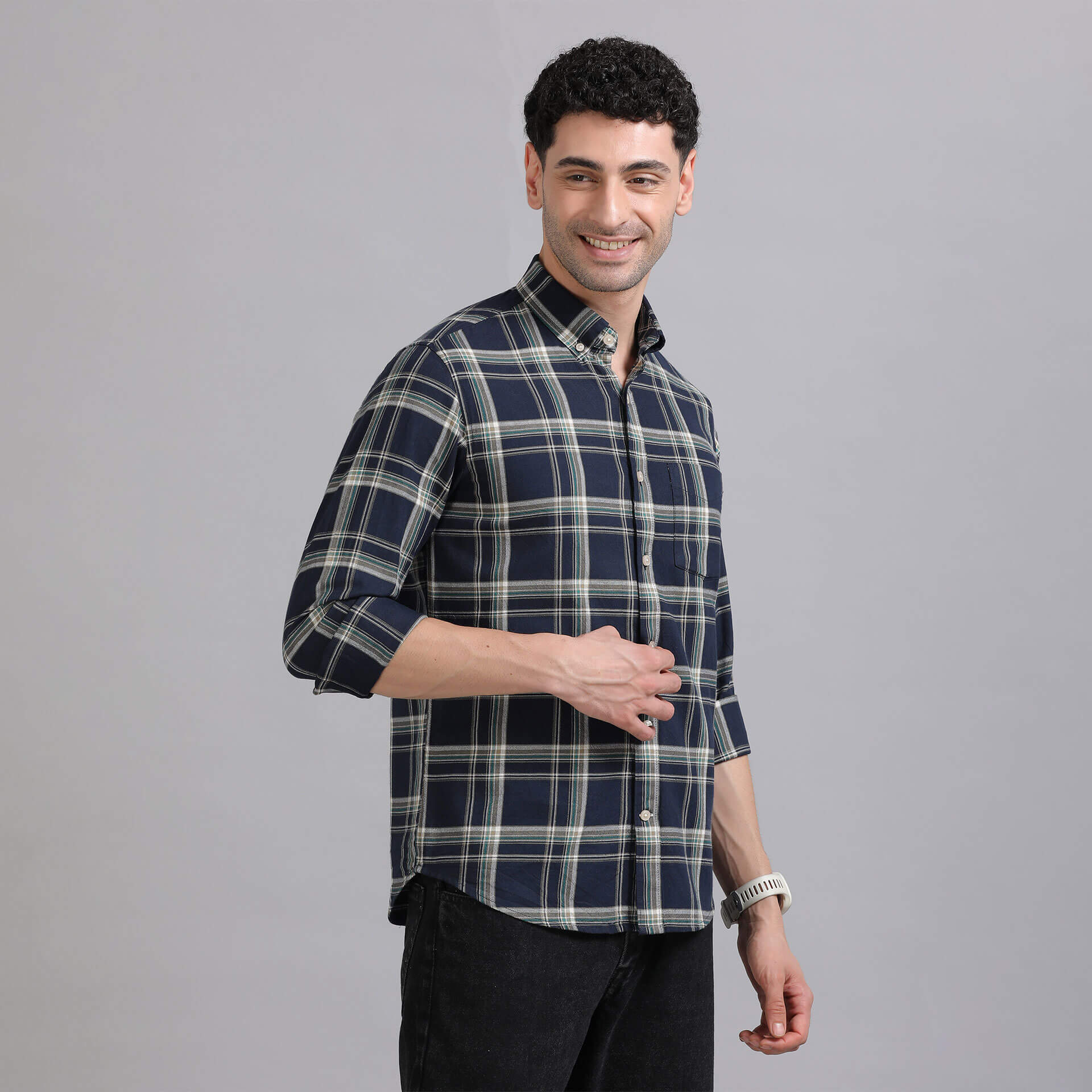 MARCO CHECK FORMAL SHIRTS FOR MEN