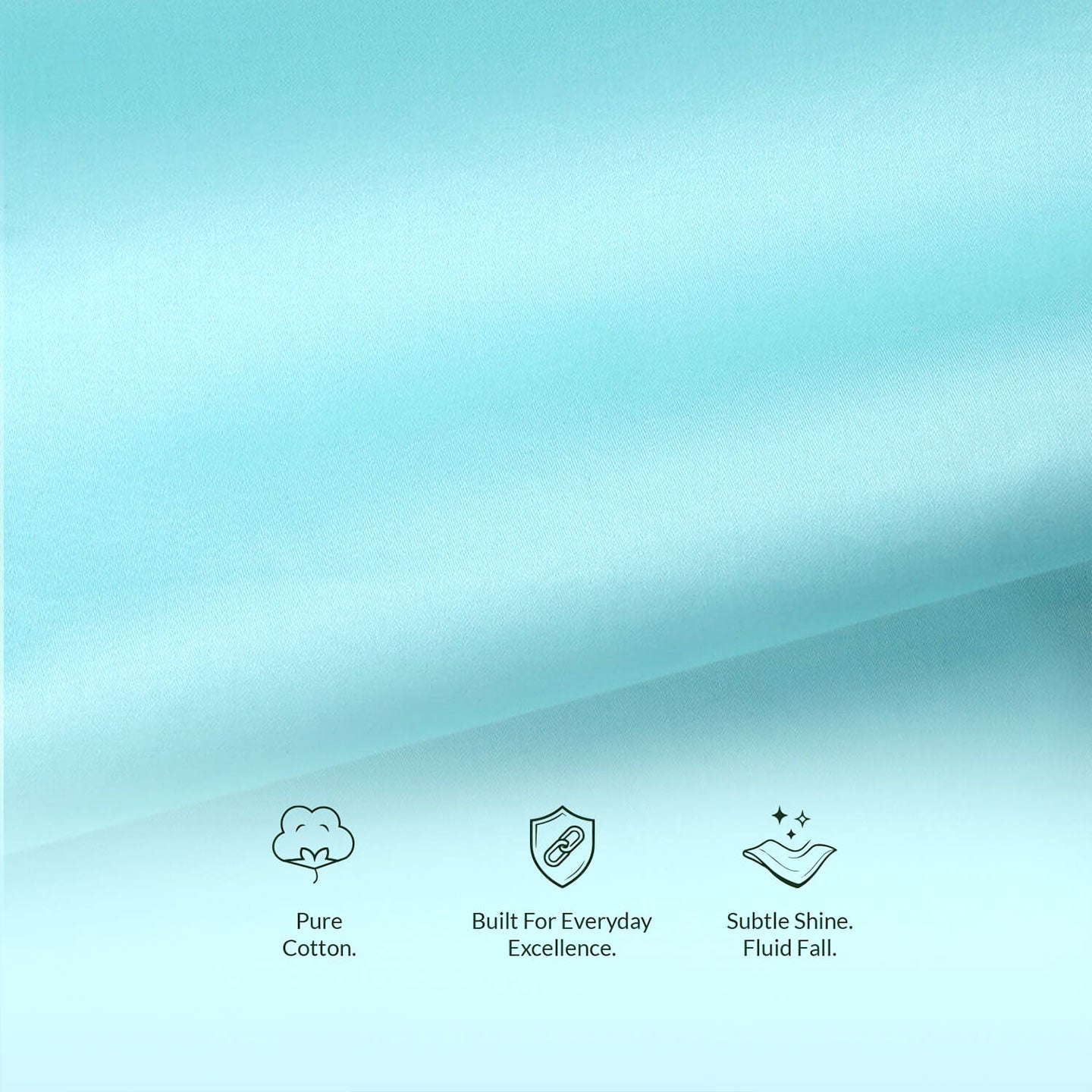 Ashley Half Sleeves Giza Cotton Shirt In Fresh Aqua Ashley Half Sleeves Giza Cotton Shirt In Fresh Aqua