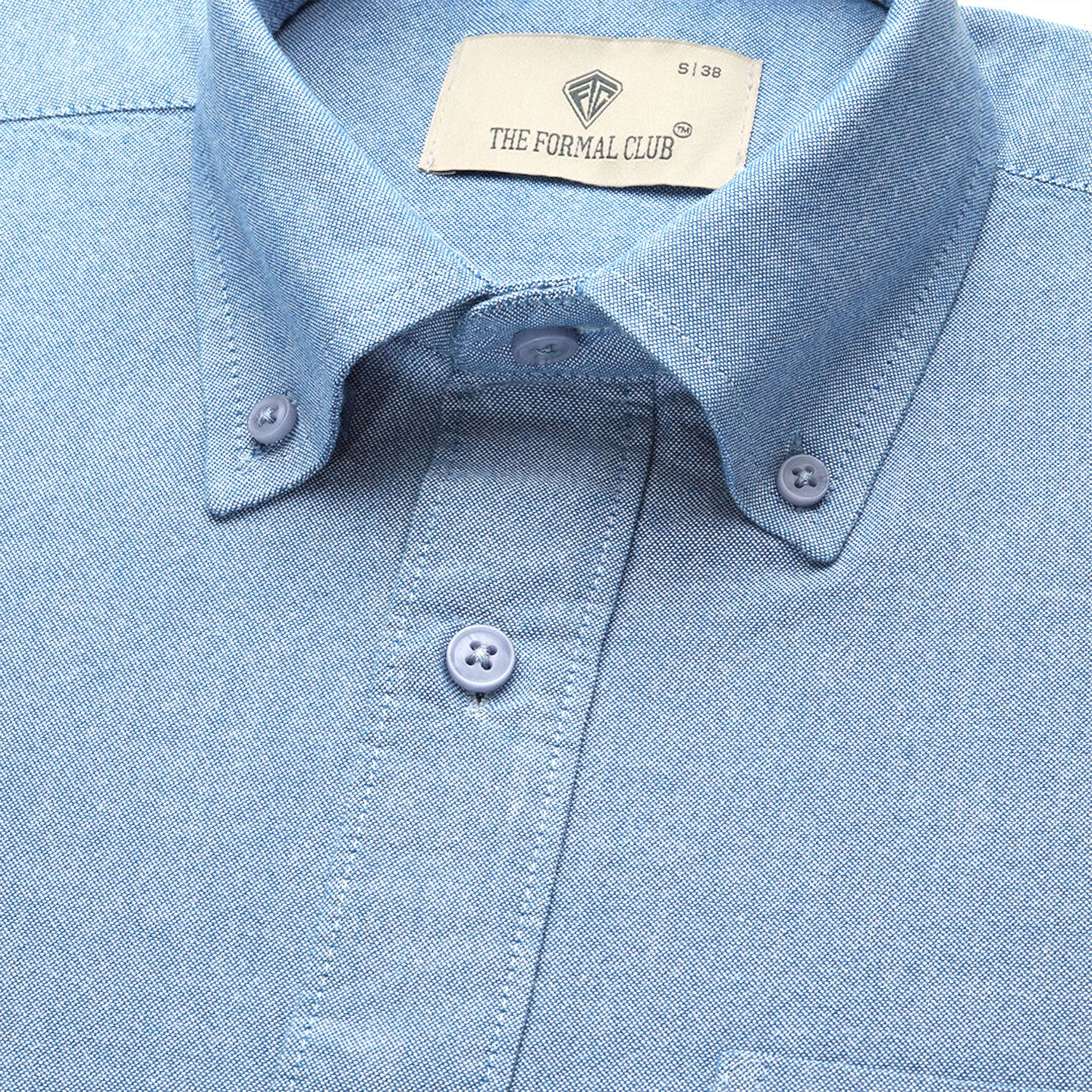 Regal Oxford Solid shirt in Ice Blue Regal Oxford Solid shirt in Ice Blue