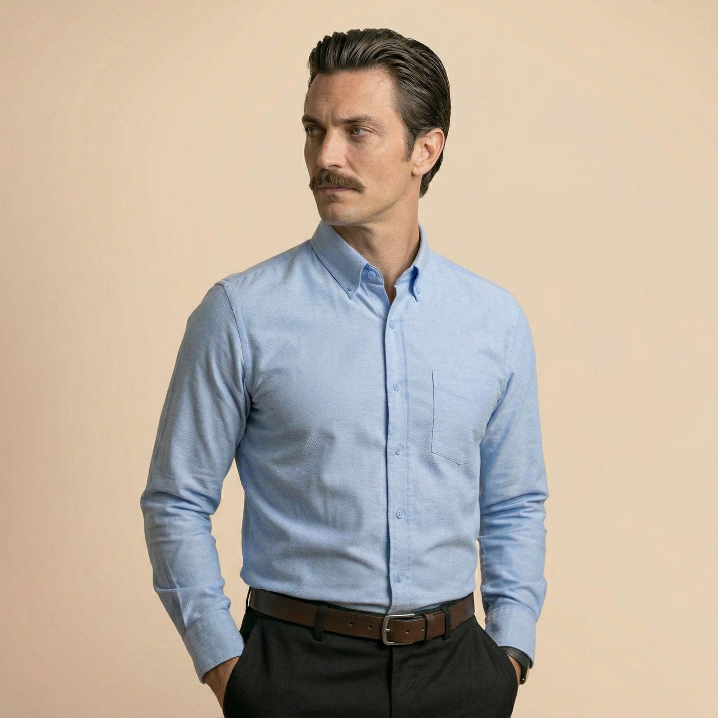 Regal Oxford Solid shirt in Ice Blue Regal Oxford Solid shirt in Ice Blue
