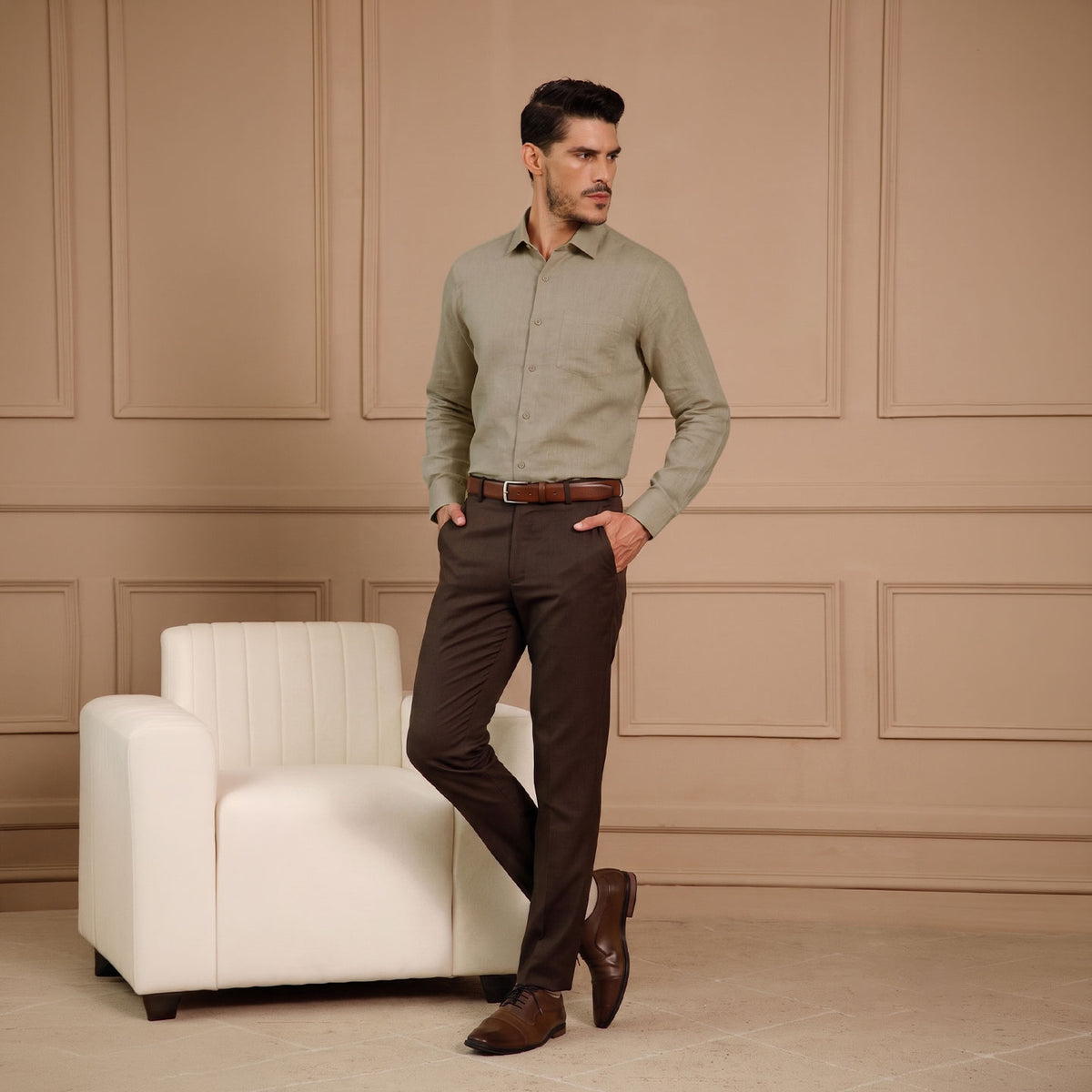 Premium Pure Linen Shirt for Men