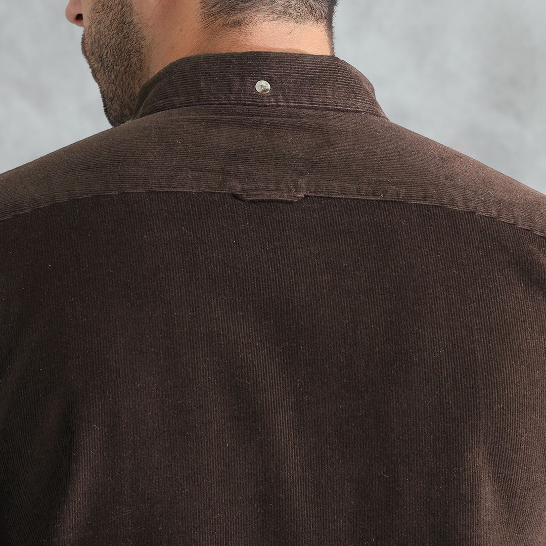 Cruise Corduroy Shirt in Chestnut Cruise Corduroy Shirt in Chestnut