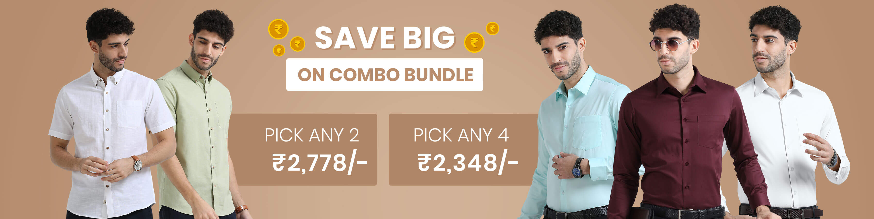 Combo Shirts for Men