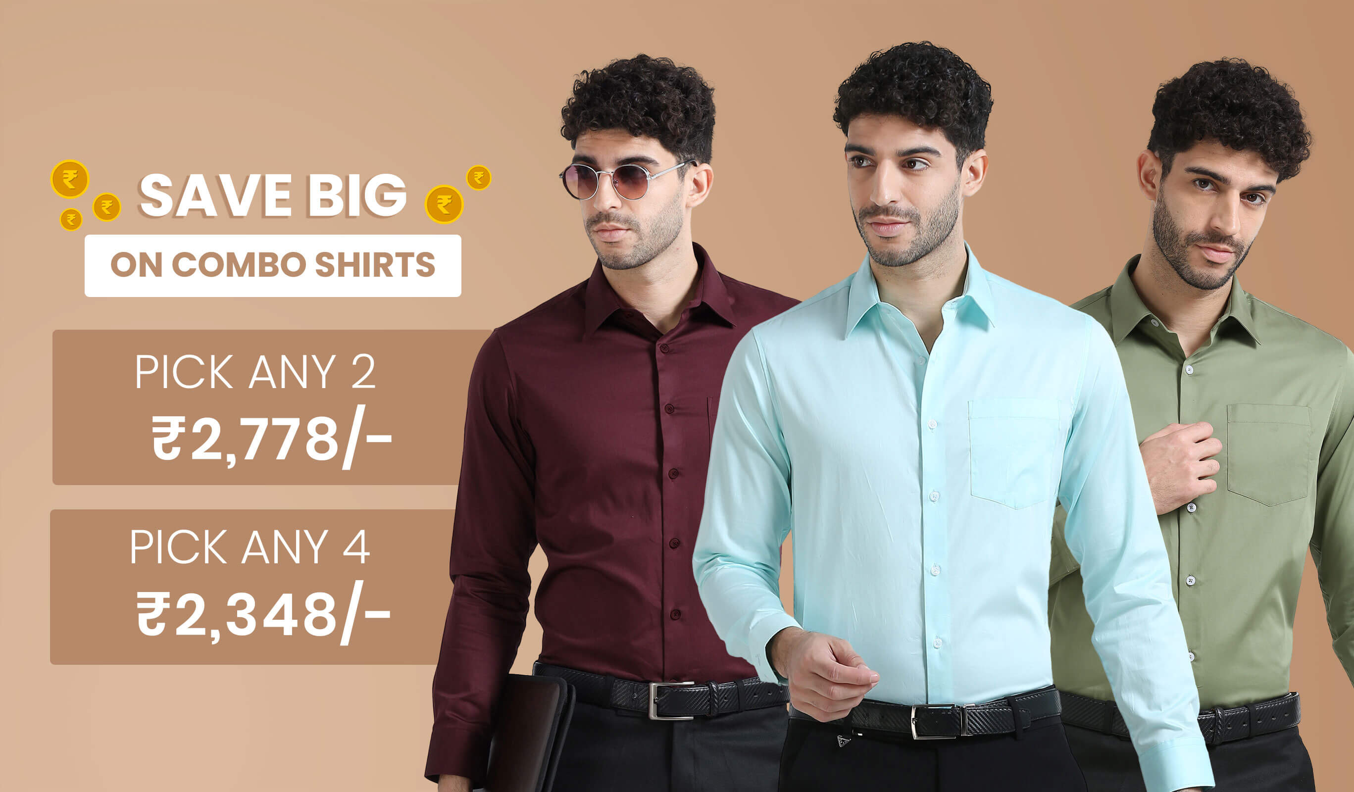 Combo Shirts for Men