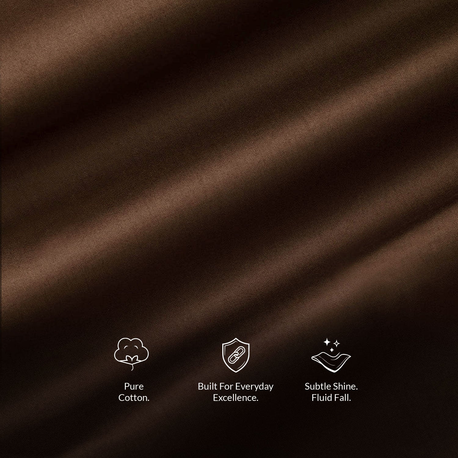 French Cuff Giza Cotton Shirt In Coffee French Cuff Giza Cotton Shirt In Coffee