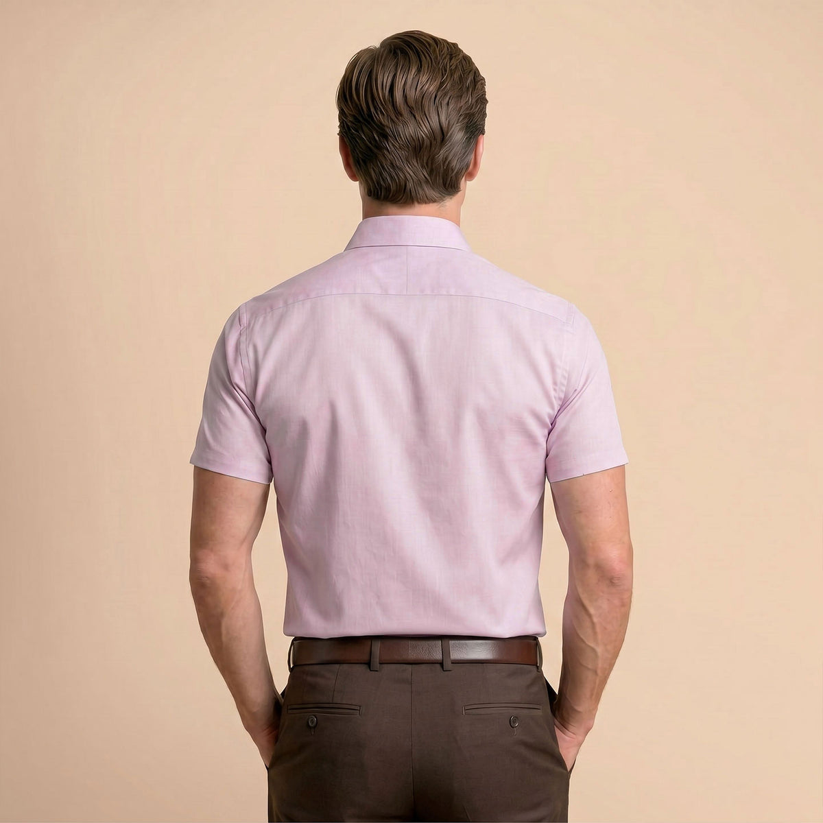 Ashley Giza Cotton Half Sleeve Shirt
