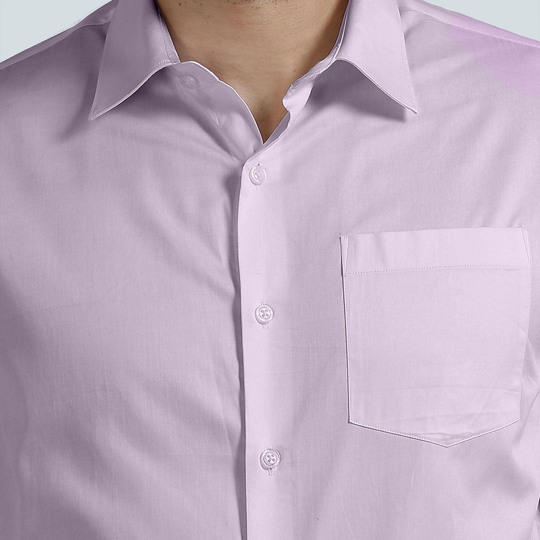 French Cuff Giza Cotton Shirt in Dusty Rose Buy Giza Cotton Shirt In TFC