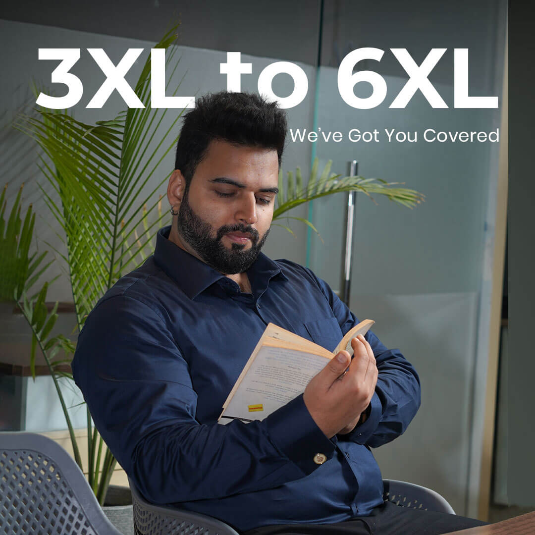 Flexi Stretch Plus Shirt in Saphire Flexi Stretch Plus Shirt in Saphire