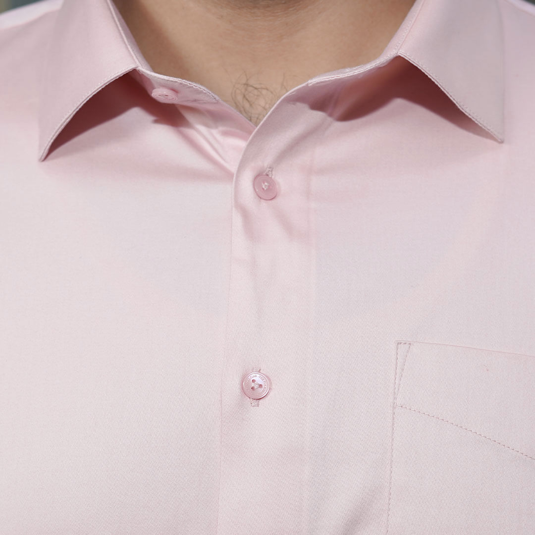 Flexi Stretch Plus Shirt in Dusty Pink Flexi Stretch Plus Shirt in Dusty Pink
