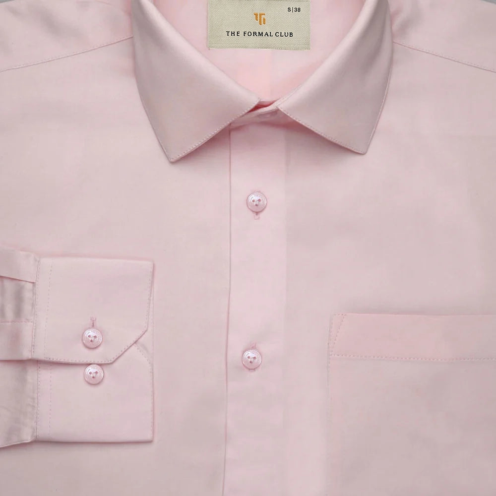 Flexi Stretch Plus Shirt in Dusty Pink