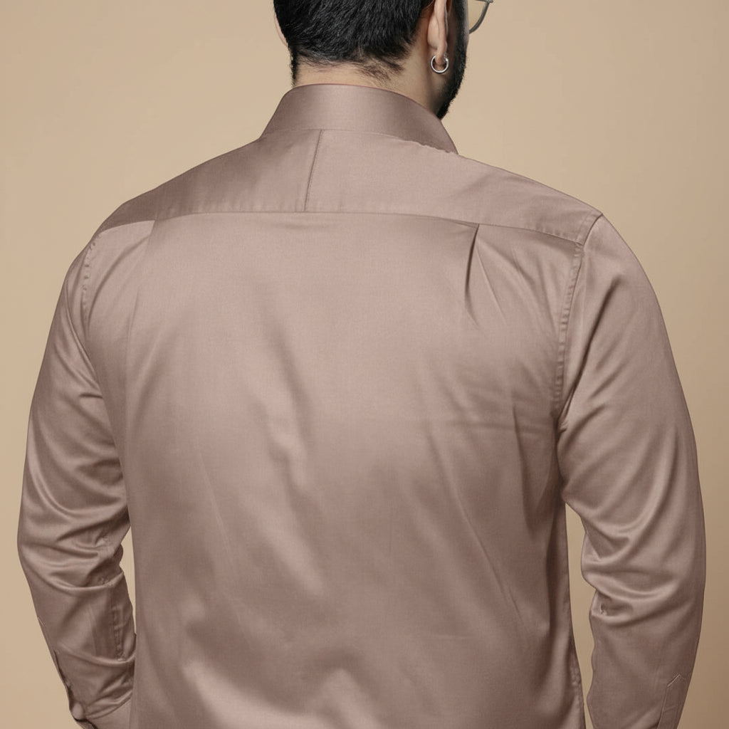 Flexi Stretch Plus Shirt in Latte Flexi Stretch Plus Shirt in Latte