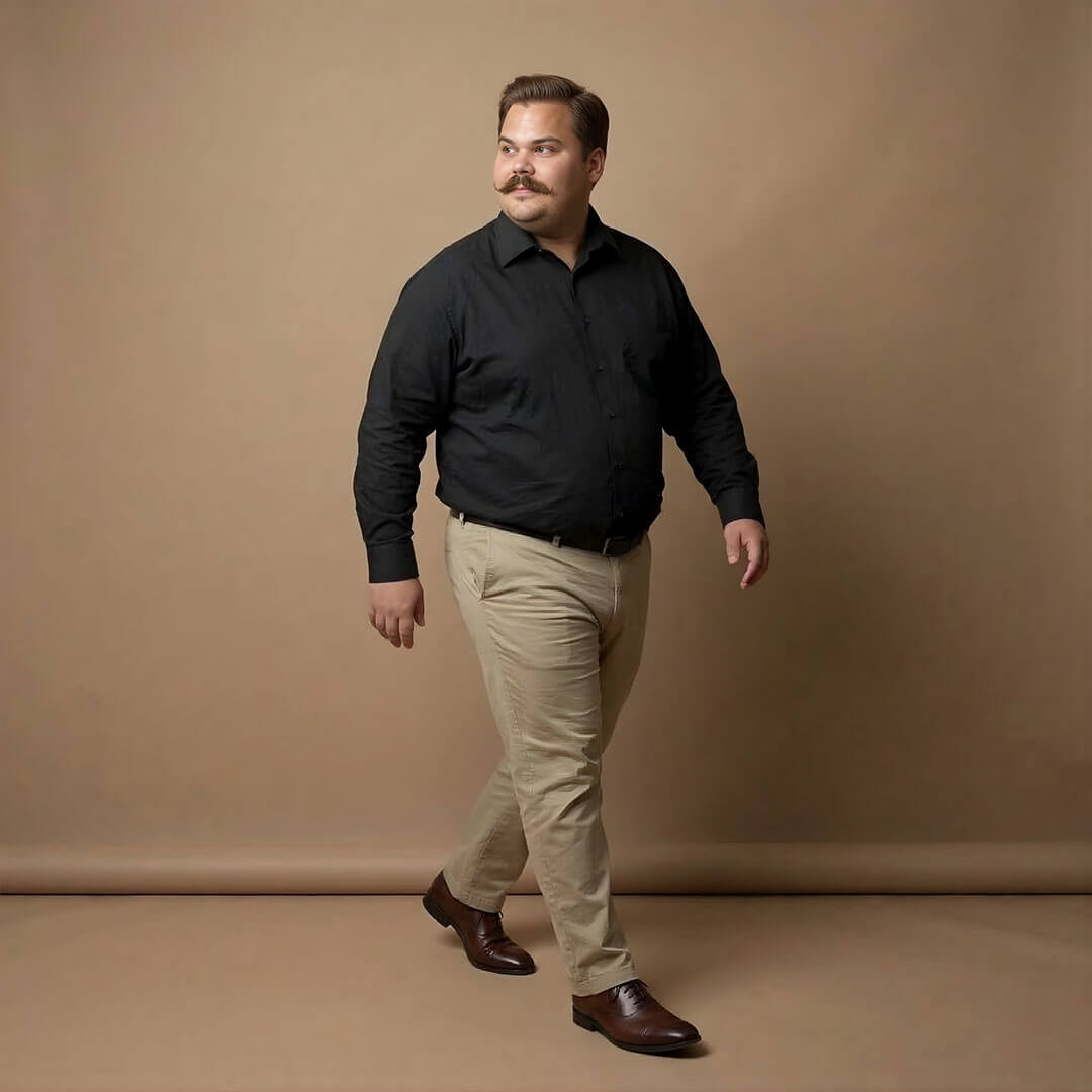 Flexi Stretch Plus Shirt in Raven Flexi Stretch Plus Shirt in Raven