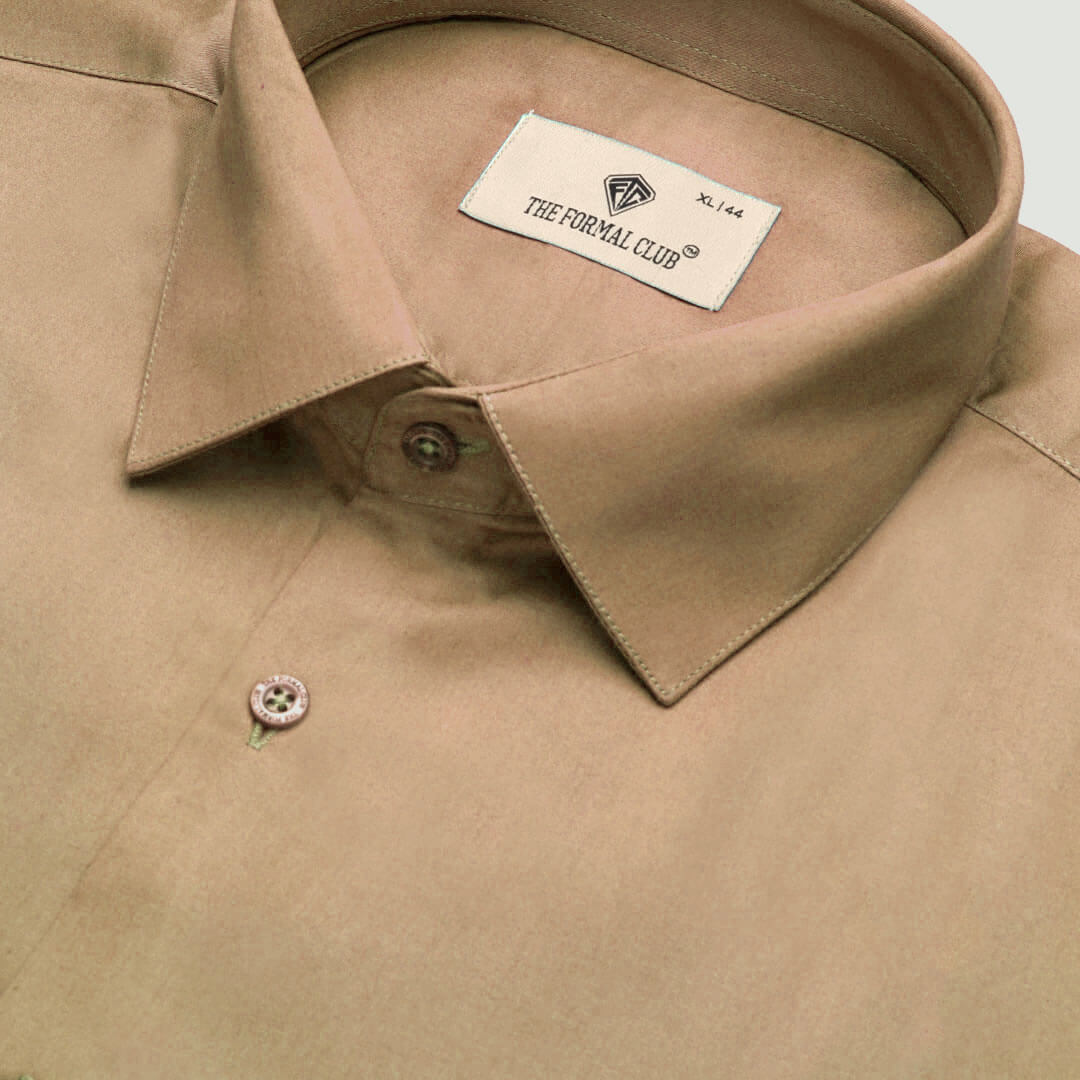 Flexi Stretch Plus Shirt in Latte Flexi Stretch Plus Shirt in Latte