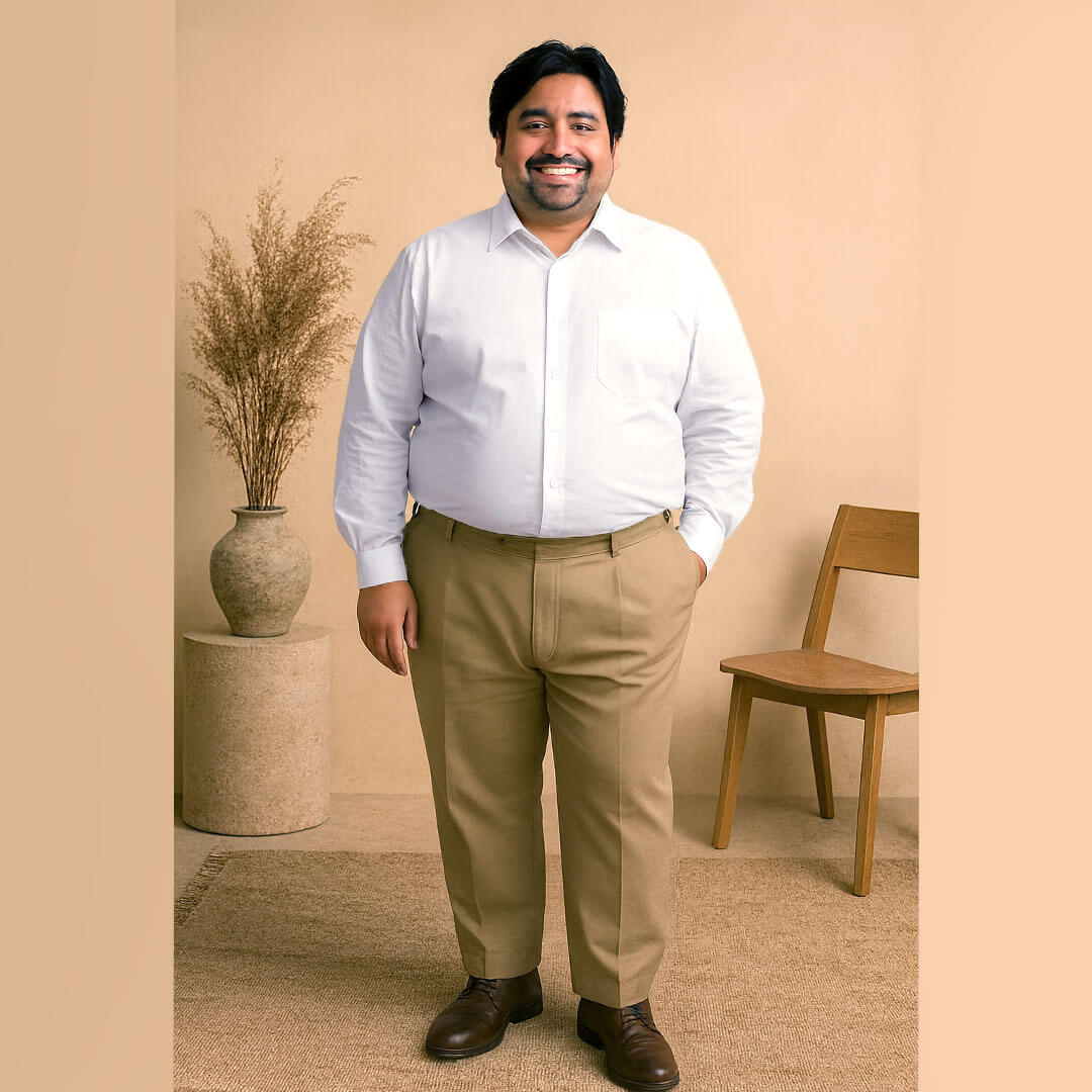 Flexi Stretch Plus Shirt in Snow Flexi Stretch Plus Shirt in Snow