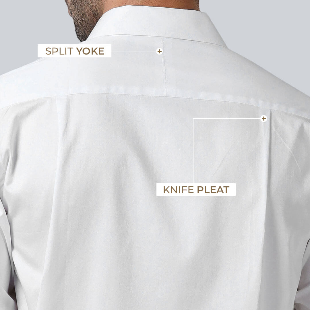 French Cuff Giza Cotton Shirt In Snow French Cuff Giza Cotton Shirt In Snow