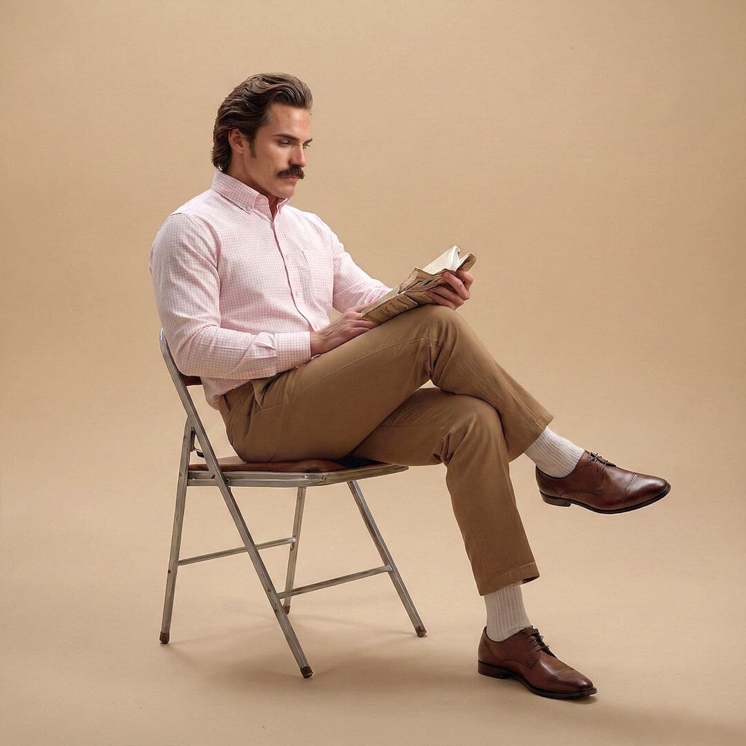 Gingham 2 Ply Check Shirt In Blush Pink Gingham 2 Ply Check Shirt In Blush Pink