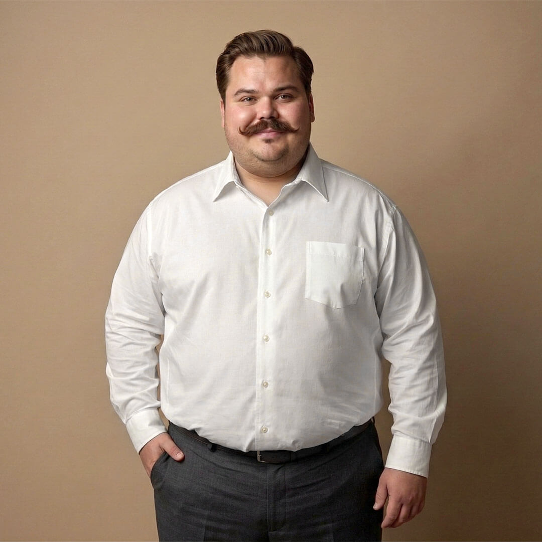 Flexi Stretch Plus Shirt in Snow Flexi Stretch Plus Shirt in Snow