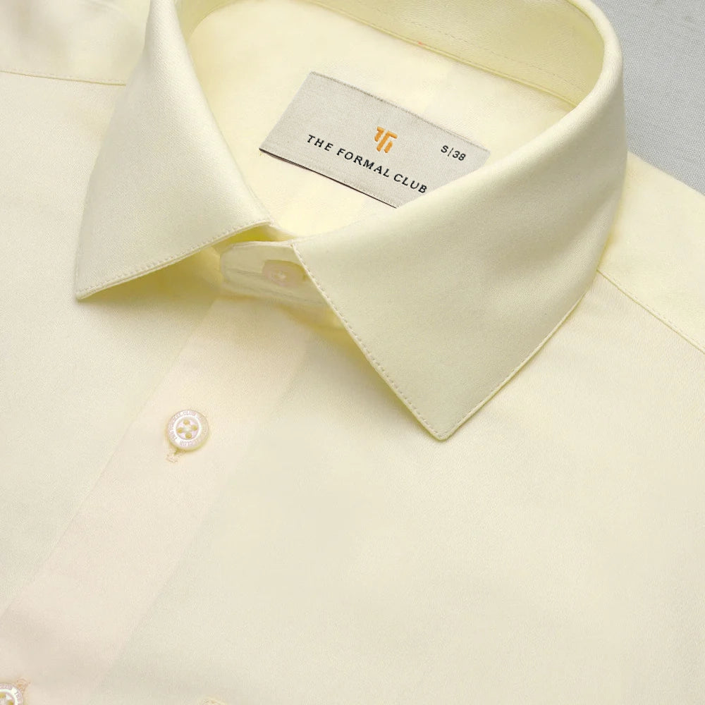 Cambridge Giza Cotton Shirt In Vanilla