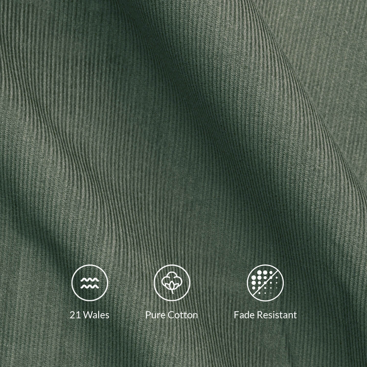 Cruise Corduroy Shirt In Leaf Green Cruise Corduroy Shirt In Leaf Green