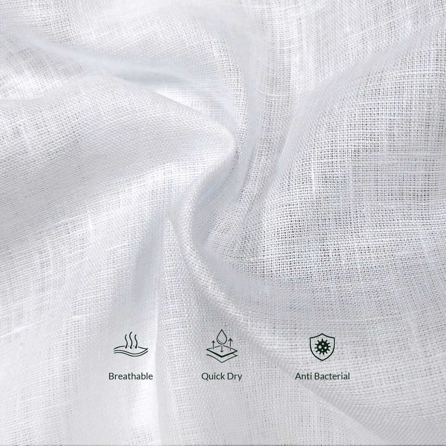 Breeze Linen Full Sleeves Shirt In Ivory Breeze Linen Full Sleeves Shirt In Ivory