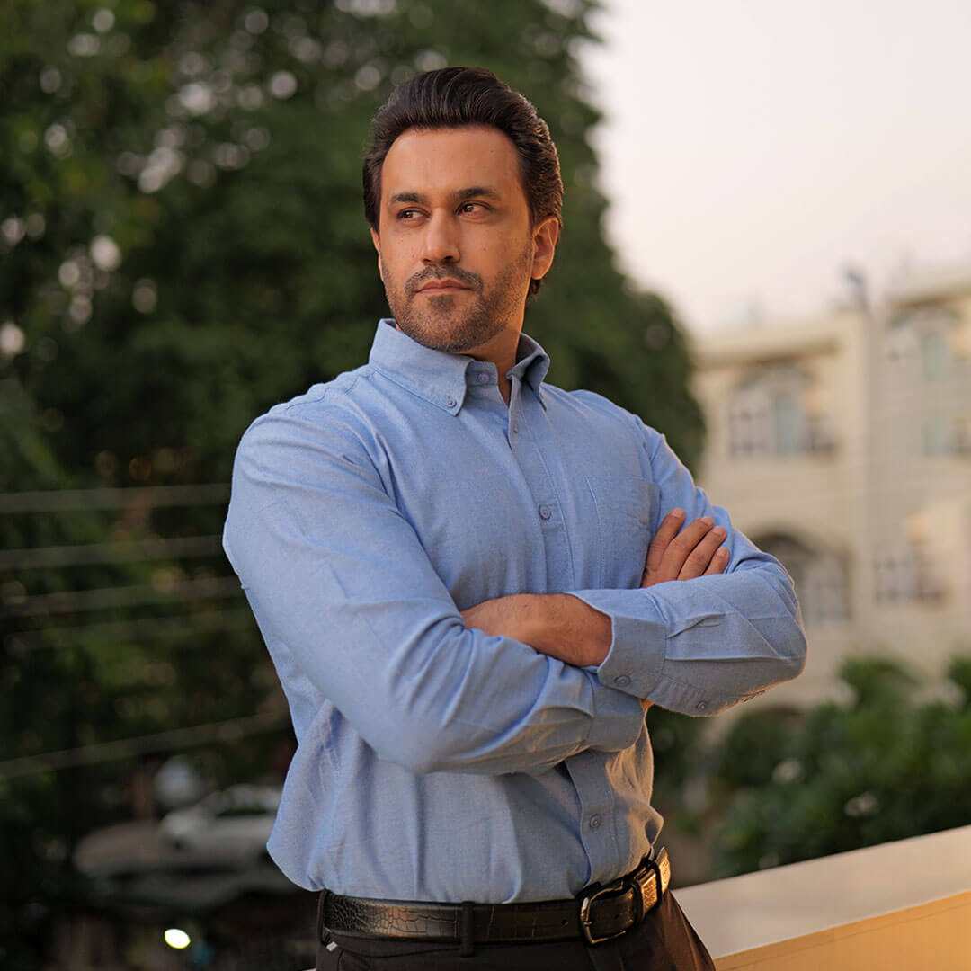 Regal Oxford Solid shirt in Ice Blue Regal Oxford Solid shirt in Ice Blue