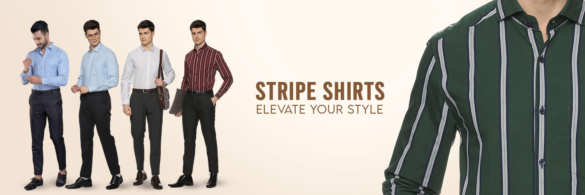Stripe Shirt Banner