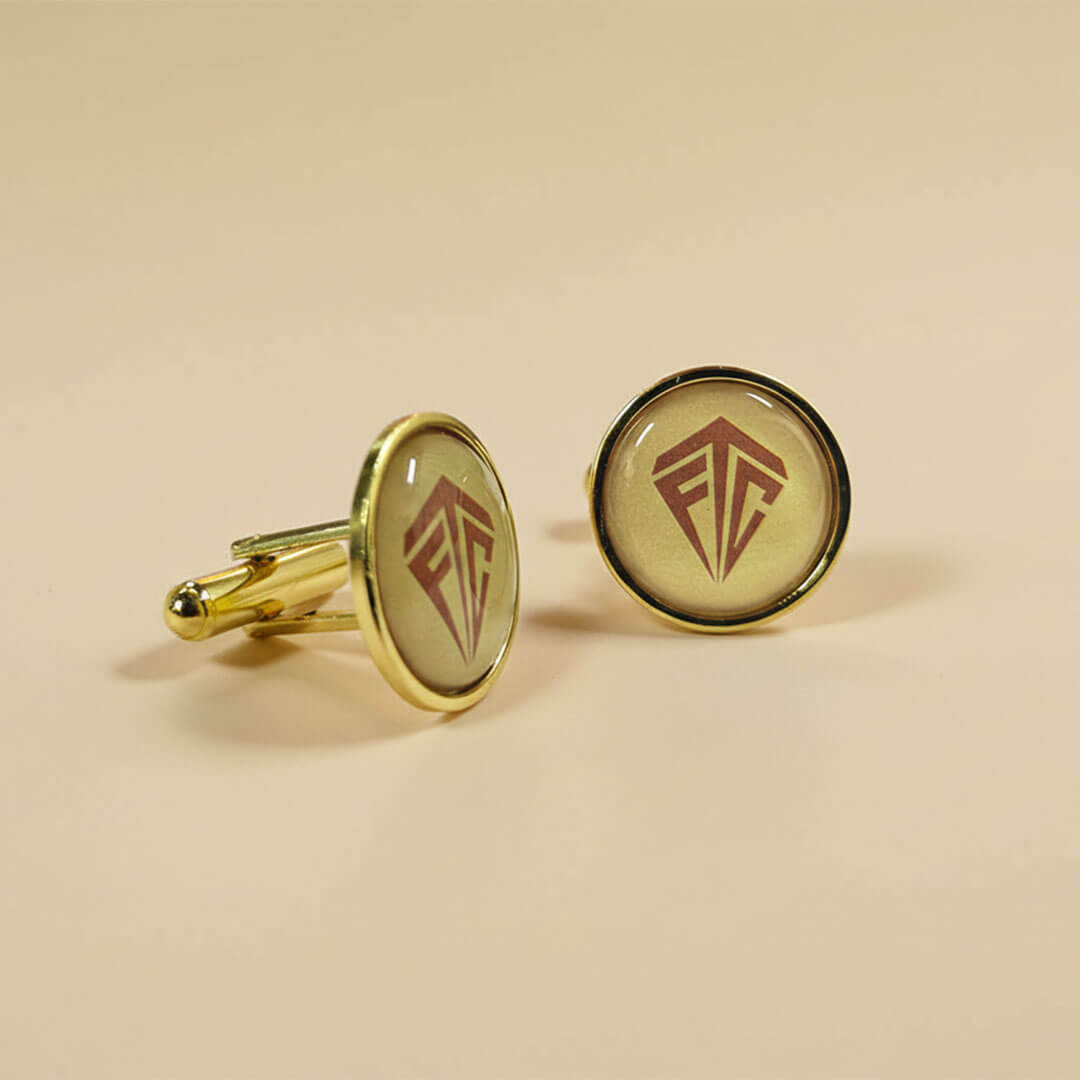 PREMIUM TFC CUFFLINKS IN BEIGE PREMIUM TFC CUFFLINKS IN BEIGE