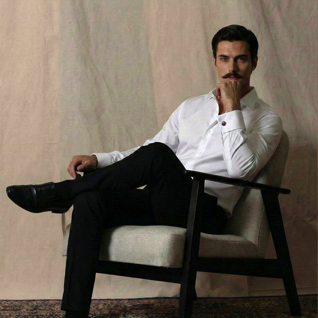 Whisper Wrinkle Free French Cuff Shirt In Cloud White Whisper Wrinkle Free French Cuff Shirt In Cloud White