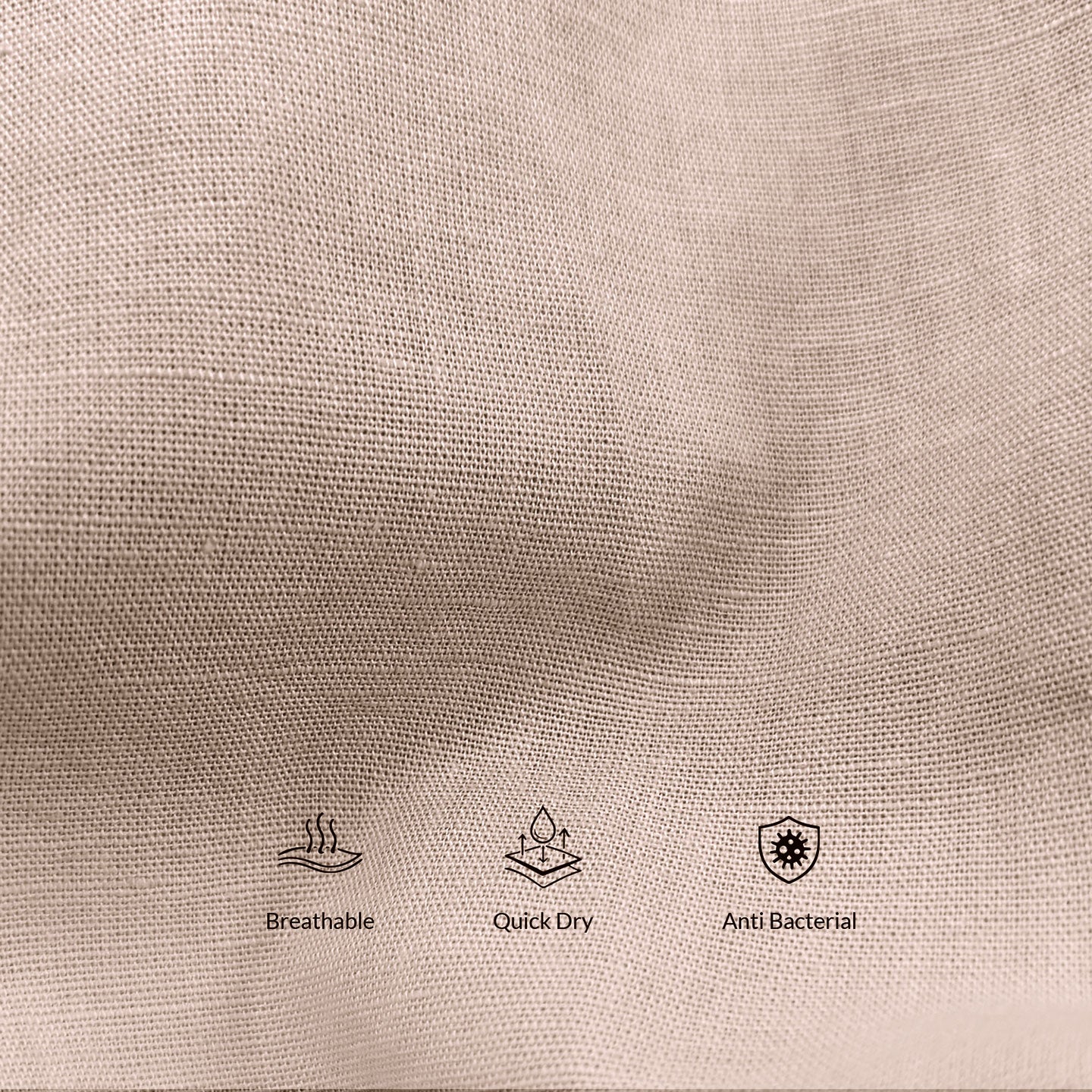 Breeze Linen Half Sleeves Shirt In Velvet Rose Breeze Linen Half Sleeves Shirt In Velvet Rose