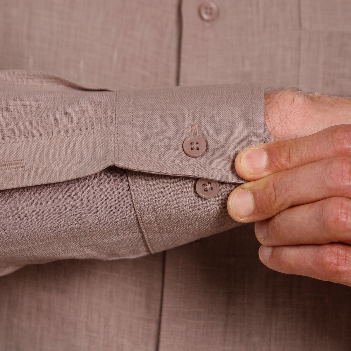 Cedar linen shirt for men