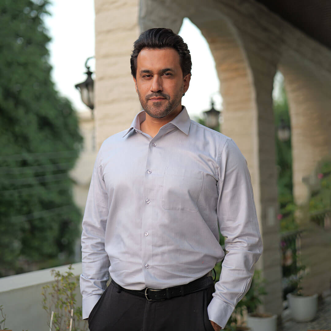 Imperial Herringbone 2 Ply Giza Shirt In Silver Grey Imperial Herringbone 2 Ply Giza Shirt In Silver Grey