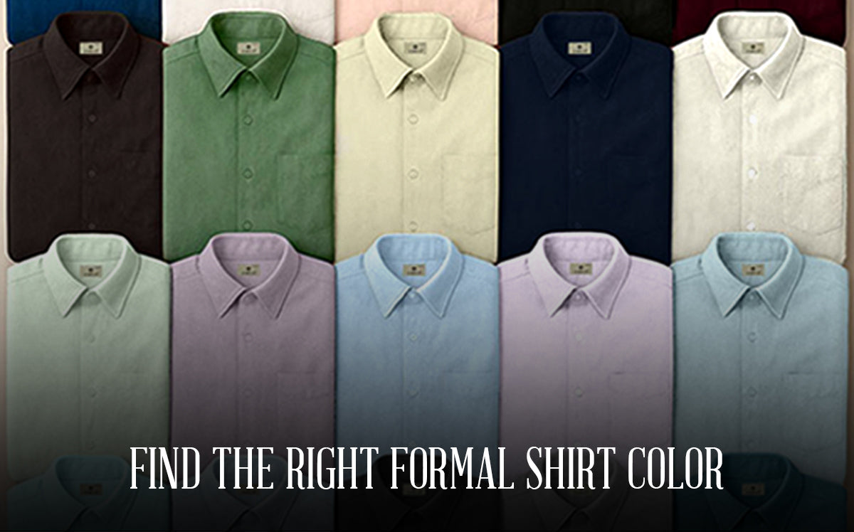 Find The Right Formal Shirt Color