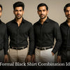 Best Black Shirt Combination Ideas for Men