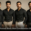 Best Black Shirt Combination Ideas for Men