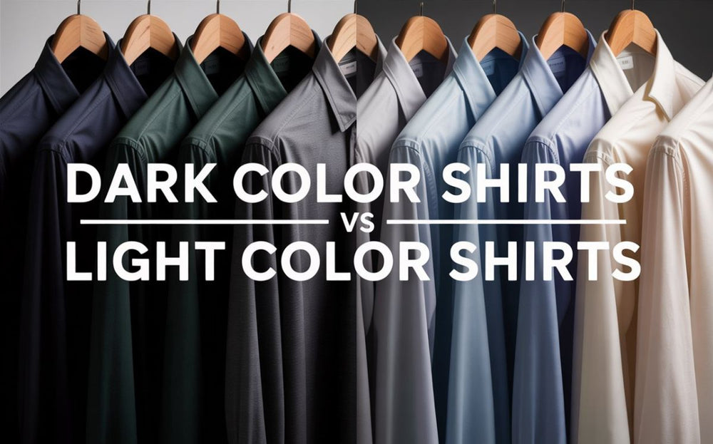 Dark Color Shirts vs Light Color Shirts | Style Guide for Men