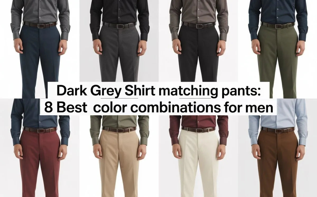 Dark Grey Shirt Matching Pants