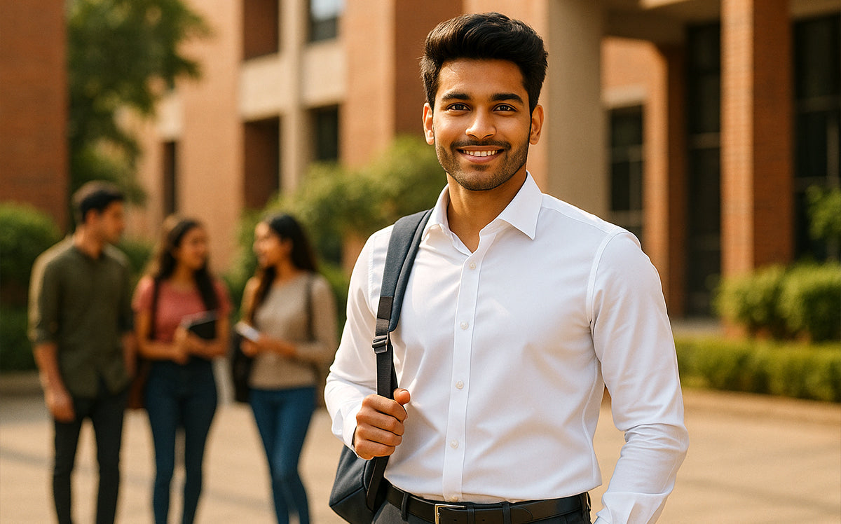 How to Style Formal Shirts for Men for College