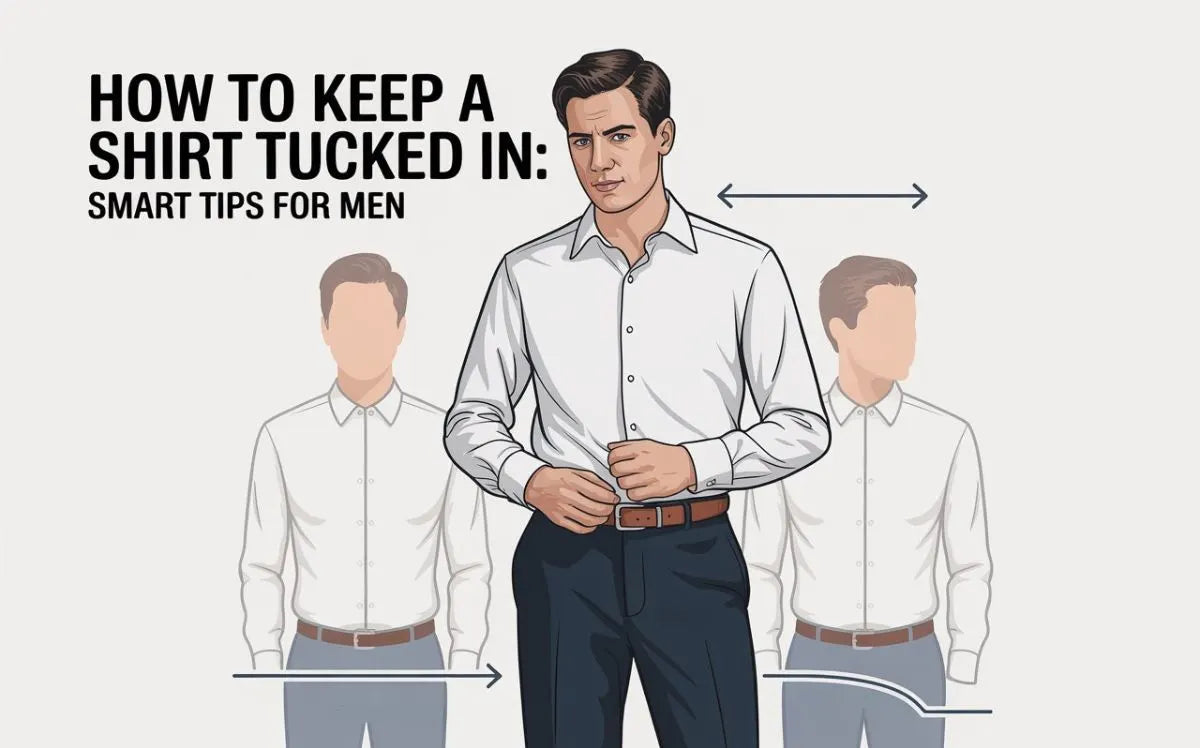 how to keep shirt tucked in​